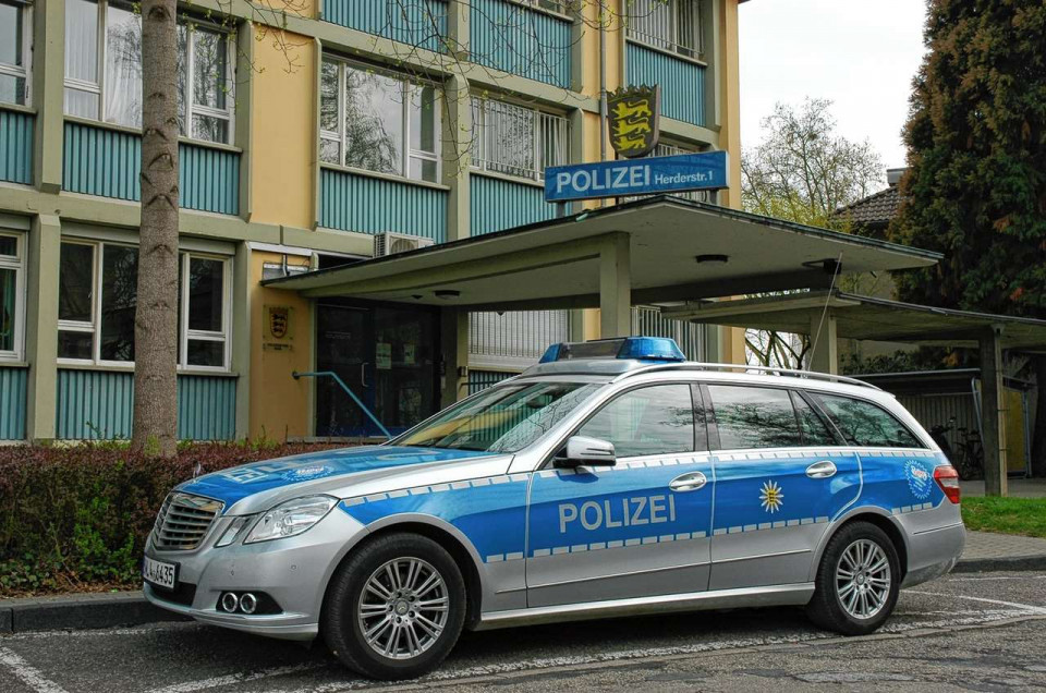 Kehler Polizeiwache von auen. Hans-Jrgen Walter